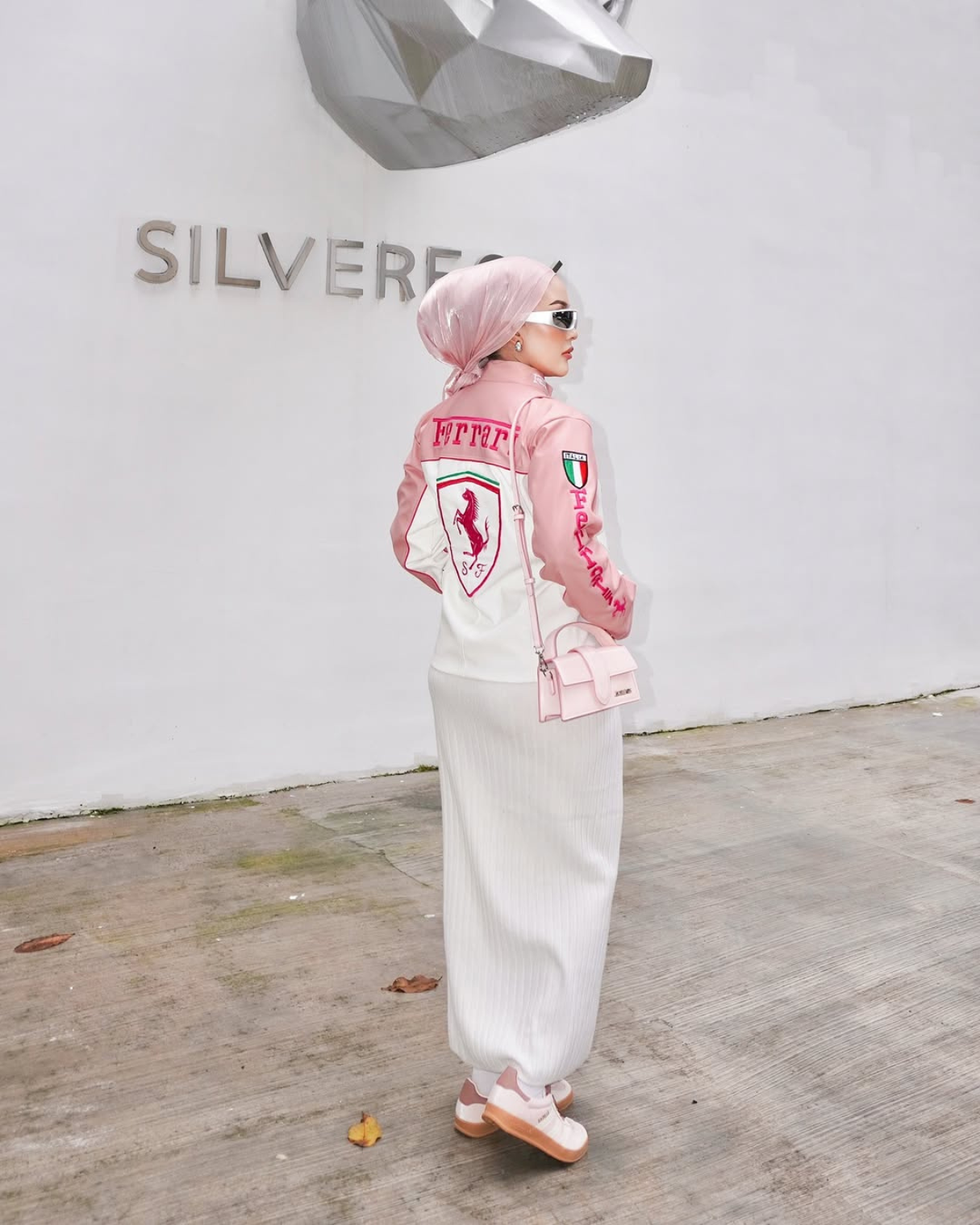 Pink Ferrari Leather Jacket – SLIKDRIP® Luxe Edition