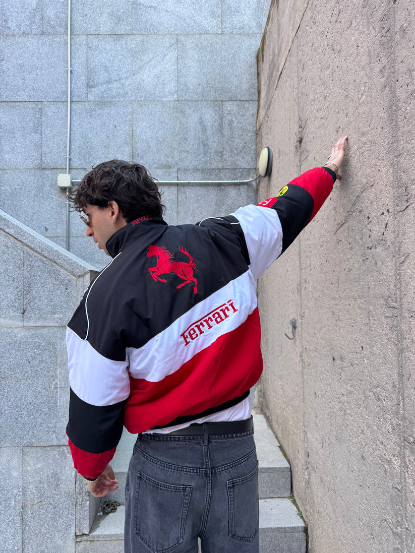 Tri-Color Ferrari Jacket – Ultra-Limited | SLIKDRIP® Race Edition