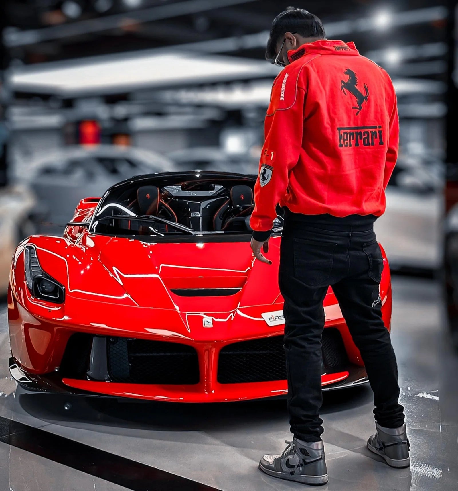 Red Ferrari Scuderia Jacket – Limited Drop | SLIKDRIP® Race Edition