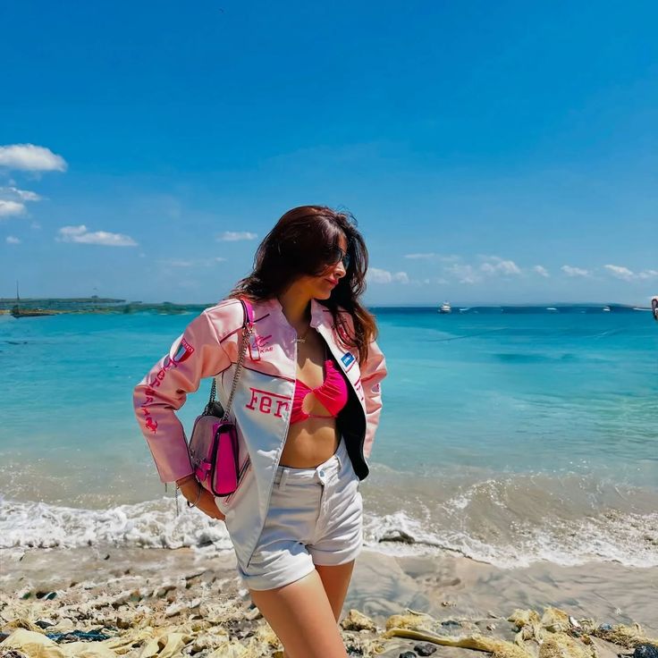 Pink Ferrari Leather Jacket – SLIKDRIP® Luxe Edition