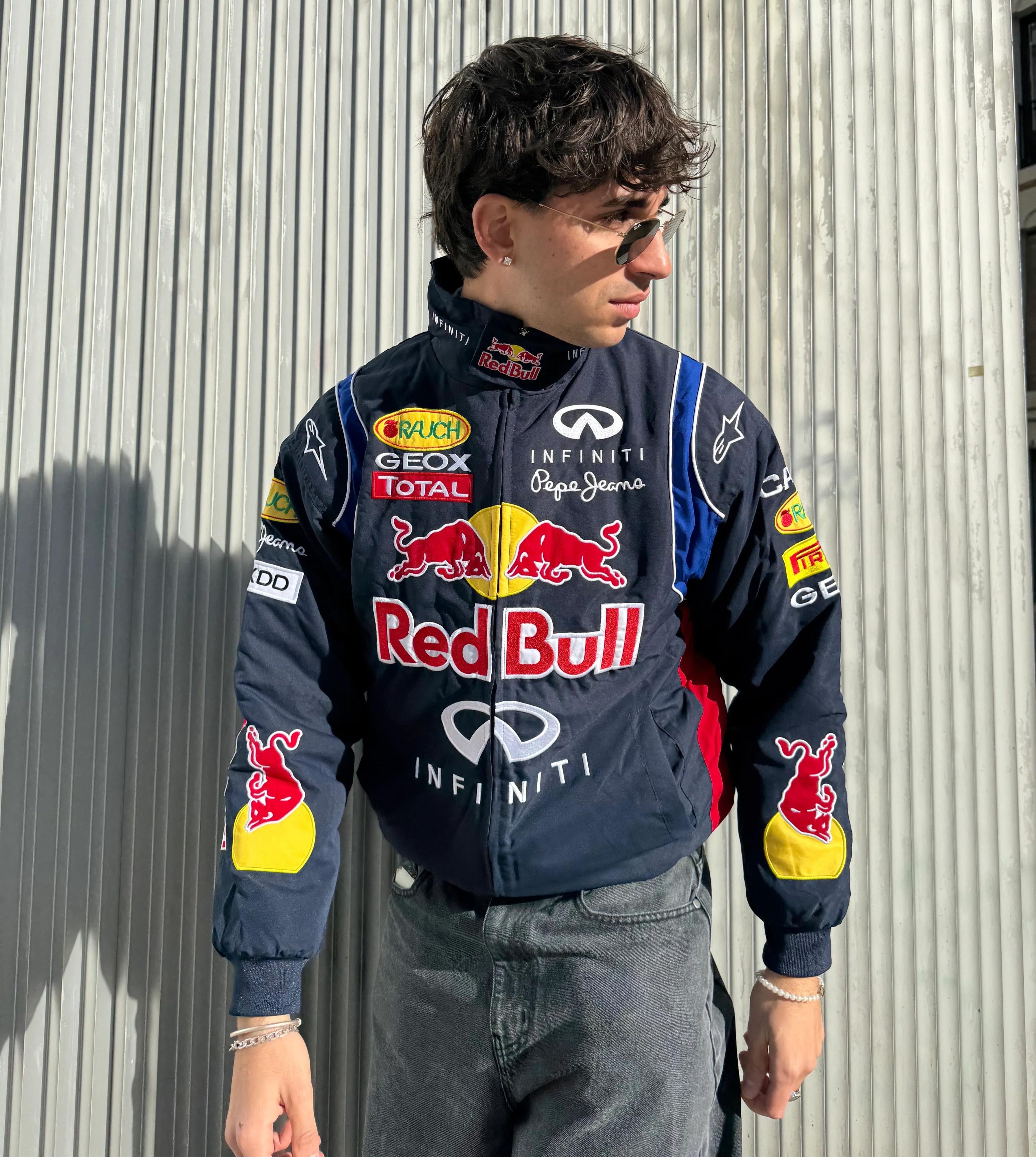 RedBull Embroidered Puffer Jacket – Limited Drop | SLIKDRIP® F1 Edition