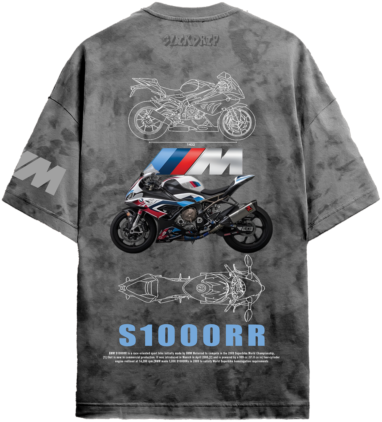 Oversized BMW S1000RR T-shirt - Main Image
