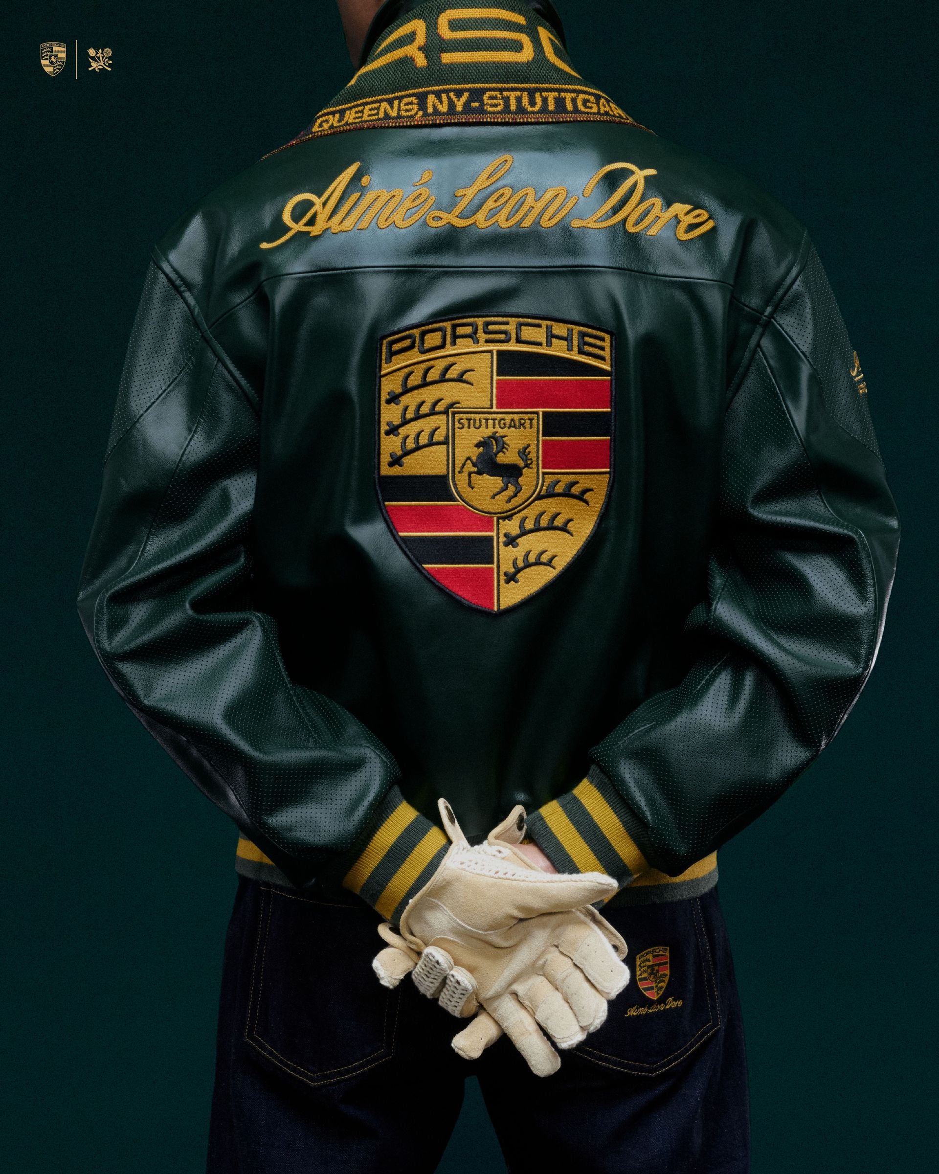 Porsche Vintage Leather Jacket – Slikdrip® Luxe Edition