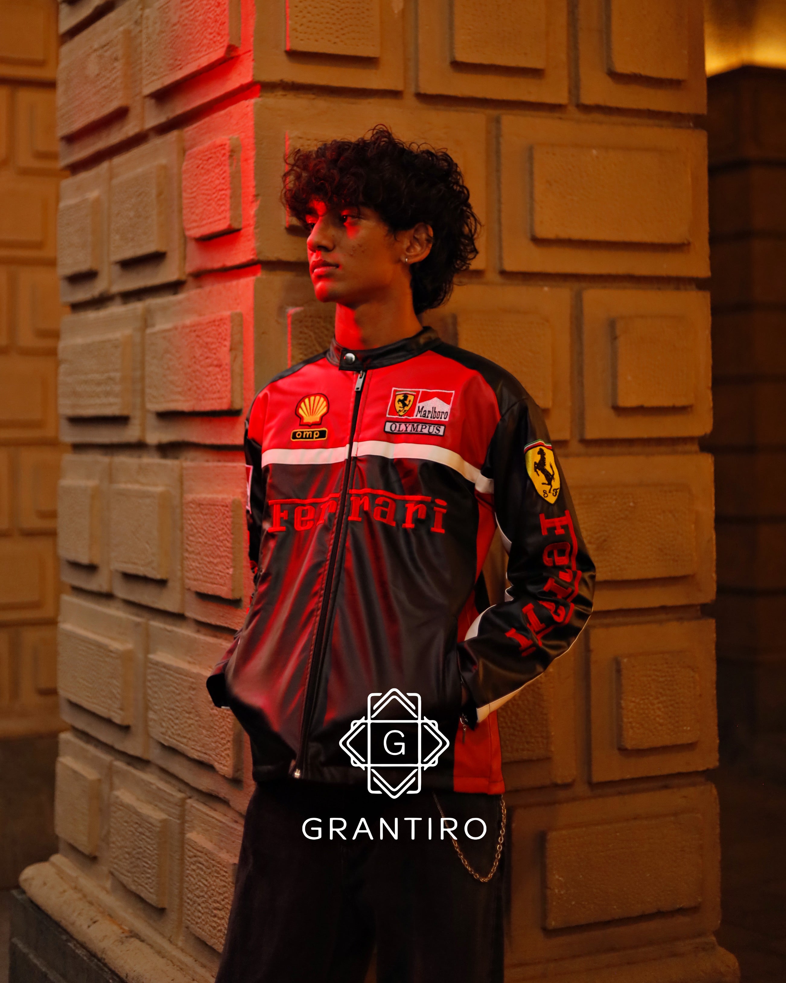 Ferrari Olympus Leather Jacket – SLIKDRIP®  Special Edition
