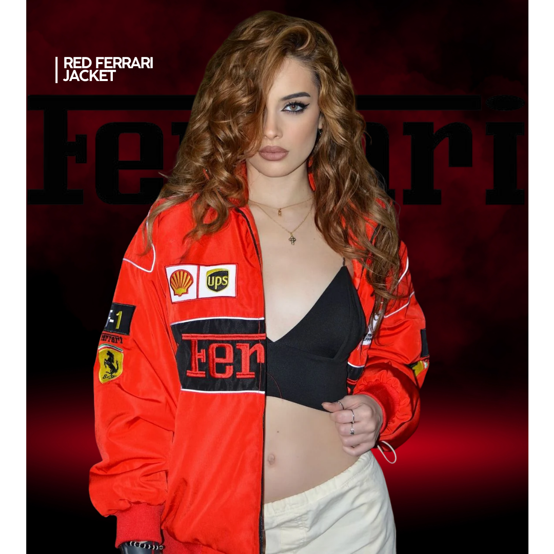 Red Ferrari Scuderia Jacket – Limited Drop | SLIKDRIP® Race Edition
