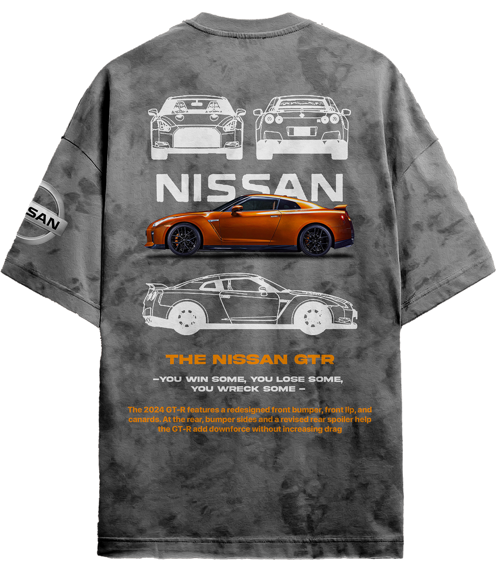 NISSAN GT-R専用作業服 Oversized Nissan GTR T-shirt