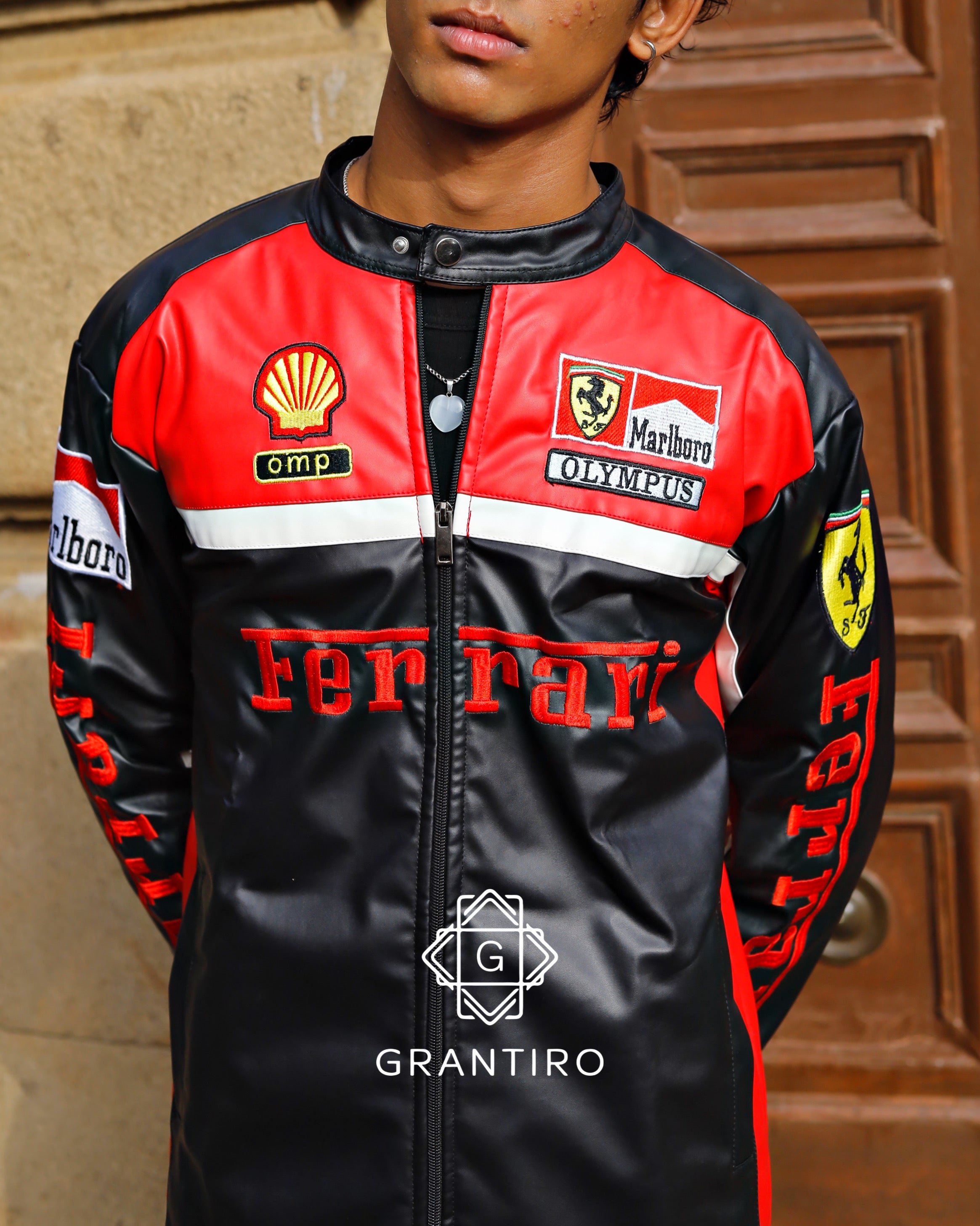 Ferrari Olympus Leather Jacket – SLIKDRIP®  Special Edition