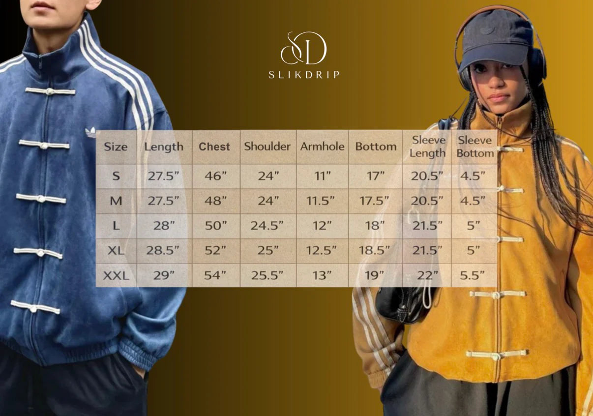 CNY-Inspired Premium SkyBlue Suede Jacket