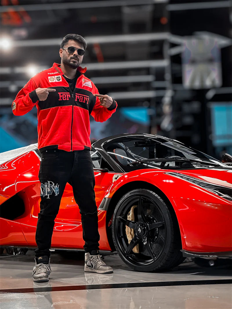 Red Ferrari Scuderia Jacket – Limited Drop | SLIKDRIP® Race Edition