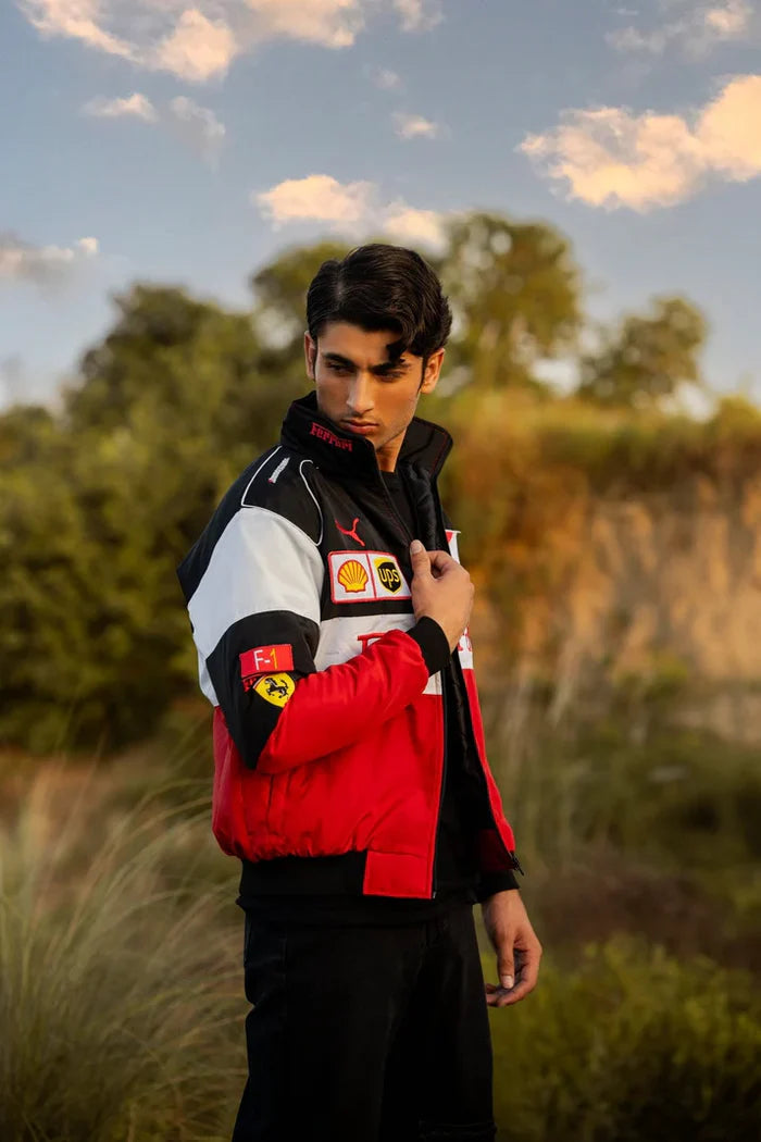 Tri-Color Ferrari Jacket – Ultra-Limited | SLIKDRIP® Race Edition