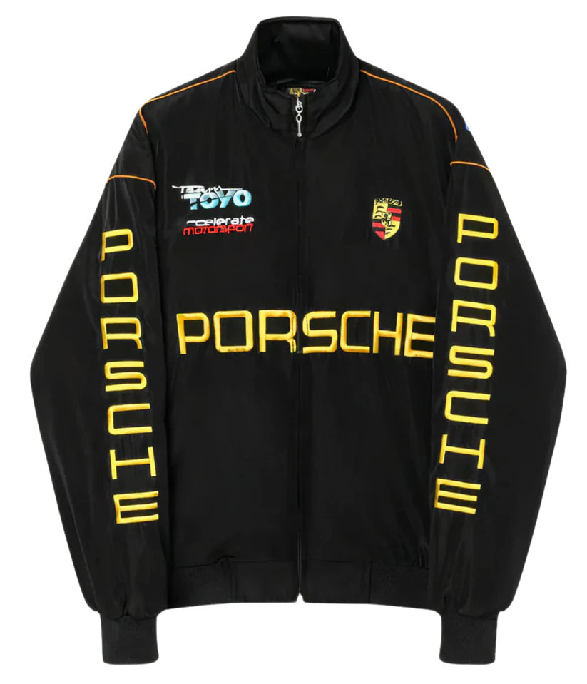 Porsche Puffer Embroidered Jacket – SLIKDRIP® Limited Edition