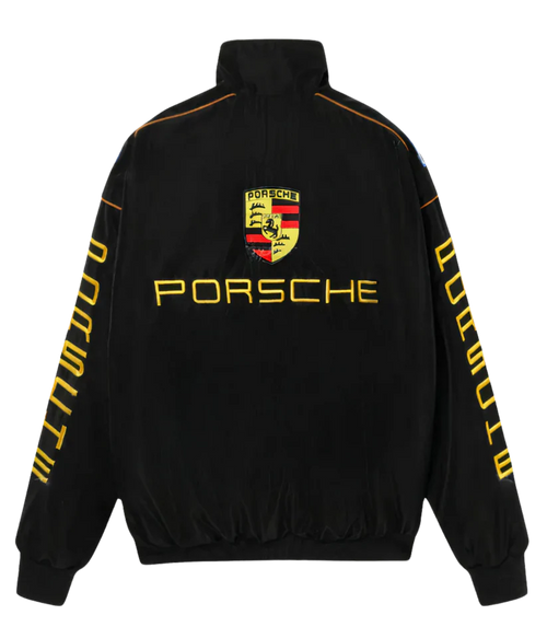 Porsche Puffer Embroidered Jacket – SLIKDRIP® Limited Edition