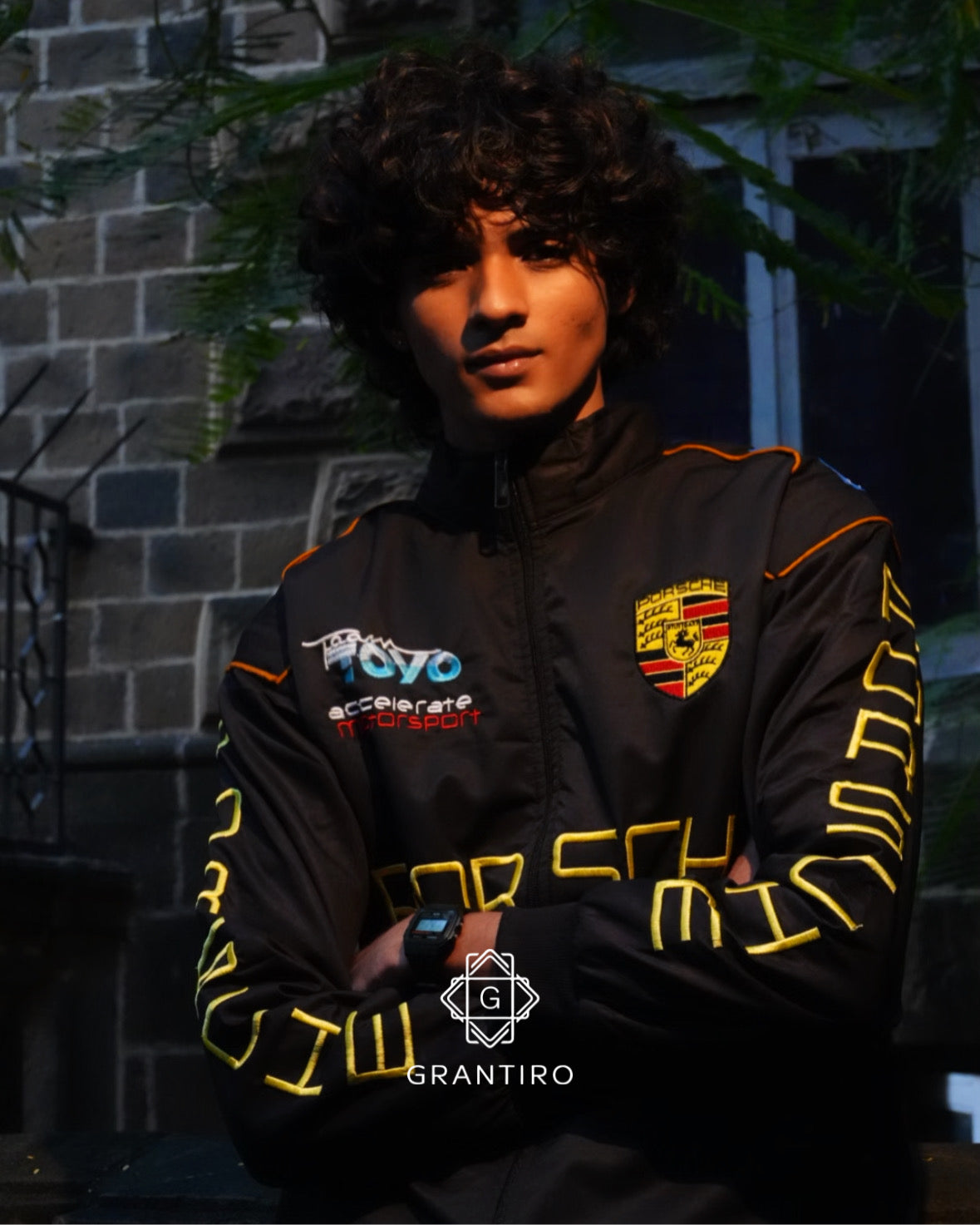 Porsche Puffer Embroidered Jacket – SLIKDRIP® Limited Edition