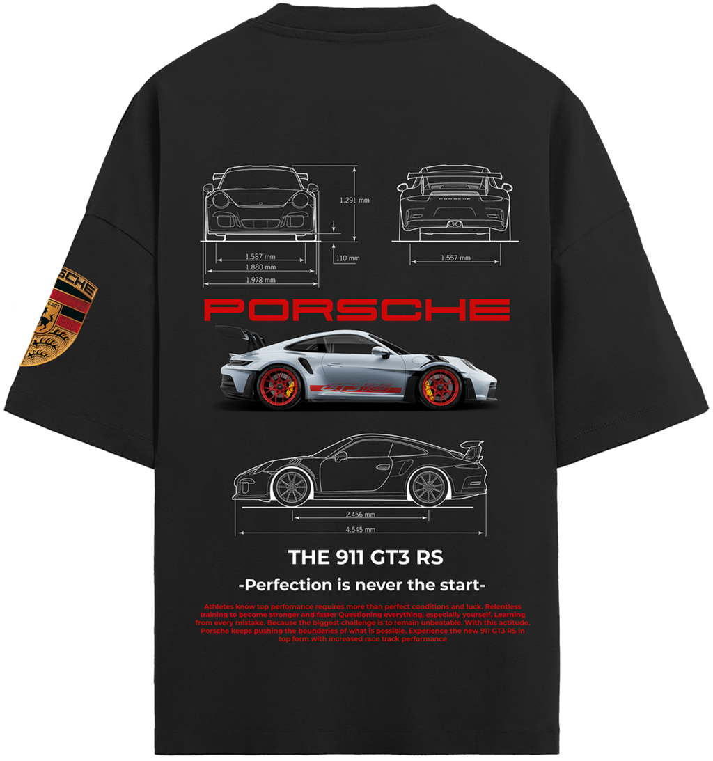 Oversized Porsche 911 T-shirt