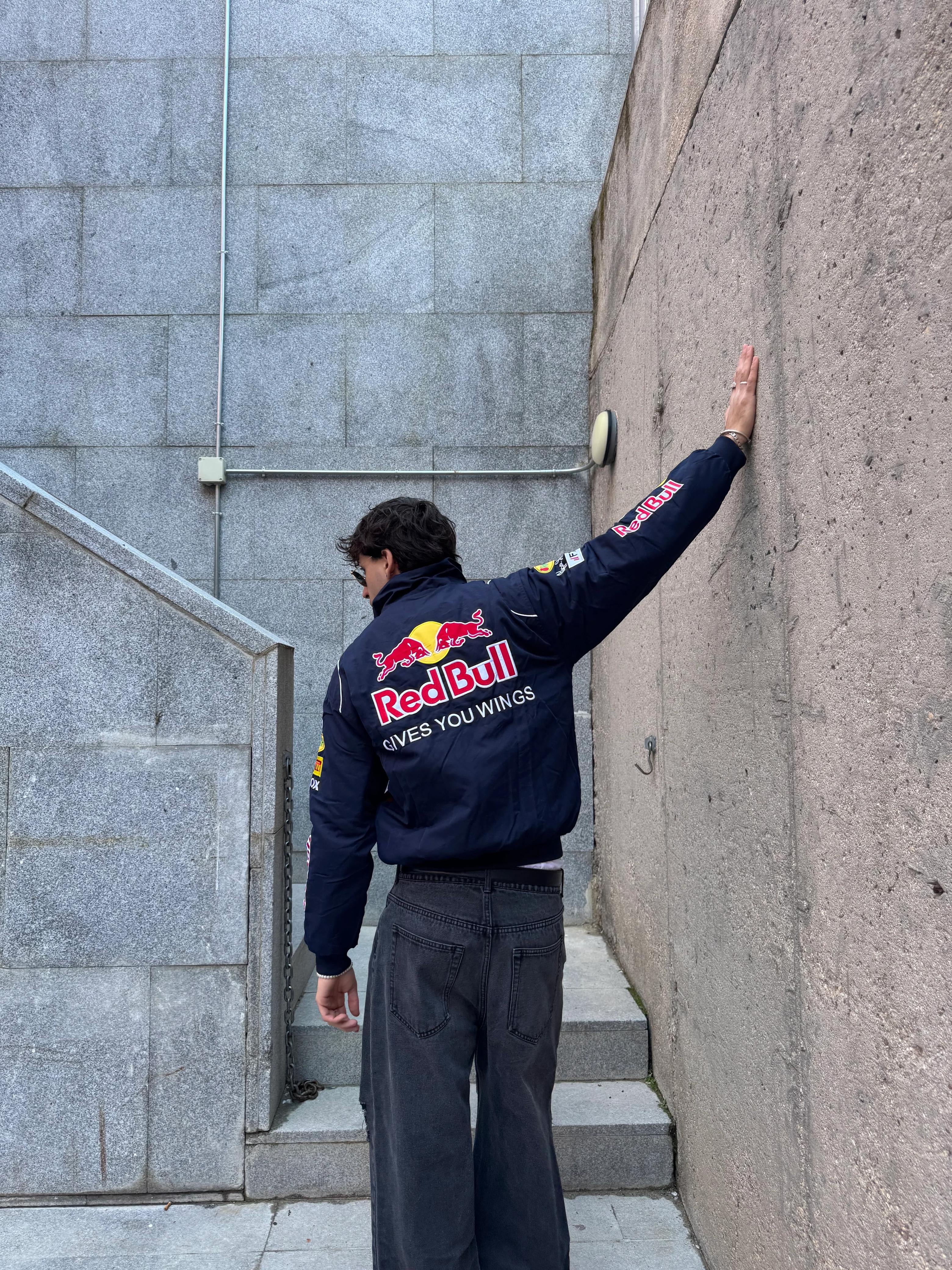RedBull Embroidered Puffer Jacket – Limited Drop | SLIKDRIP® F1 Edition
