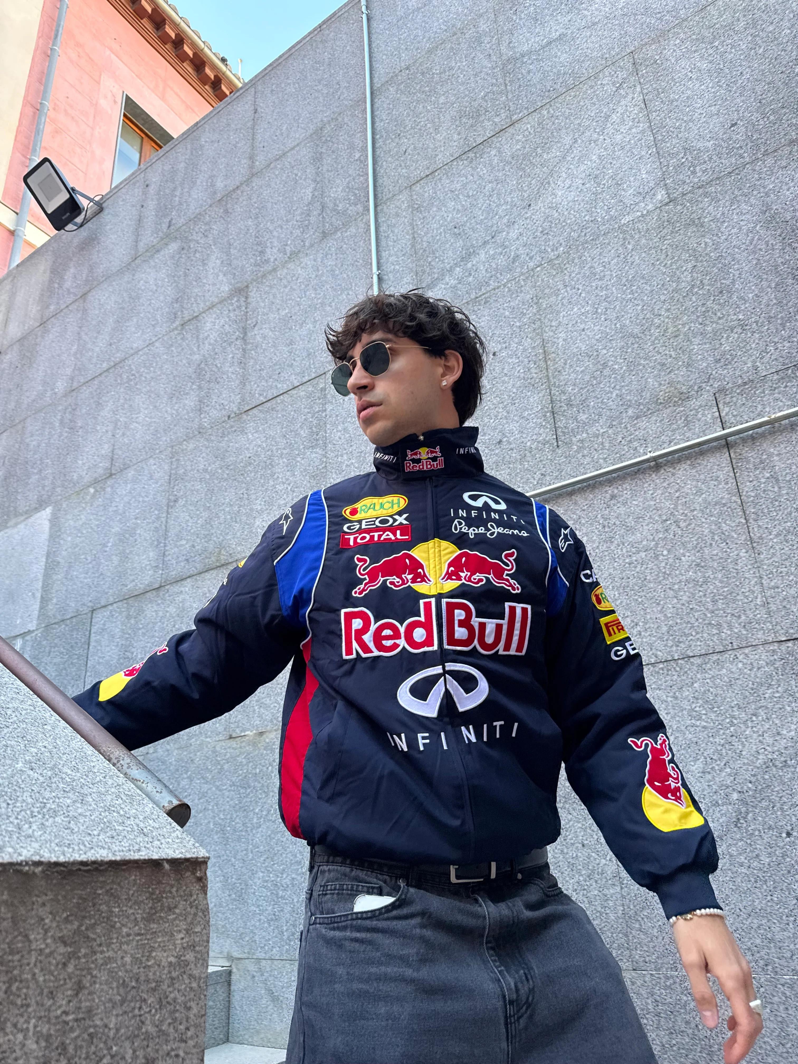 RedBull Embroidered Puffer Jacket – Limited Drop | SLIKDRIP® F1 Edition