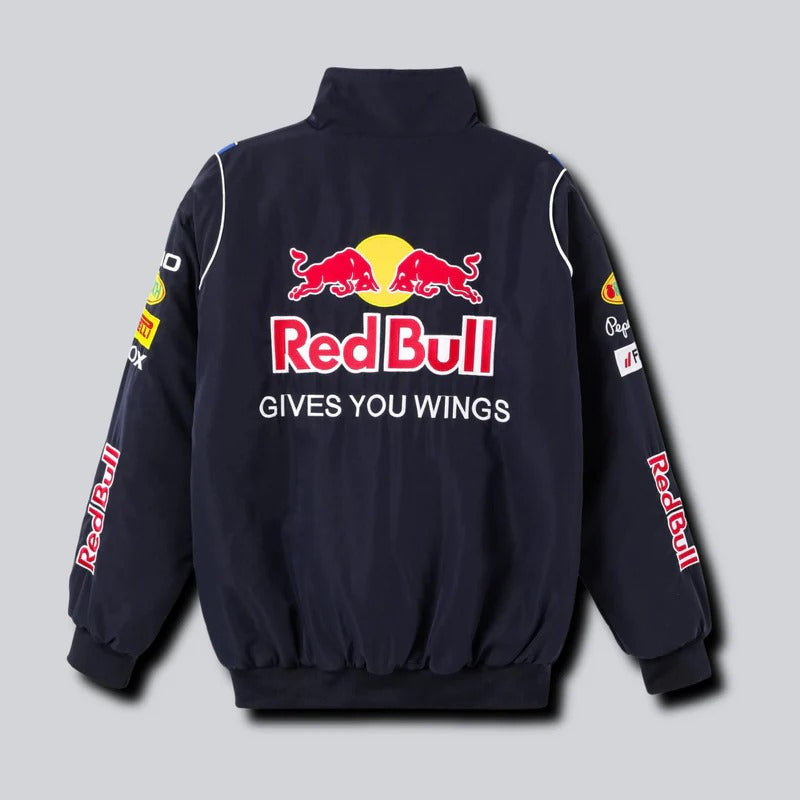 Unisex Red Bull Racing Jacket | Motorsport Fashion Style | Dark Blue