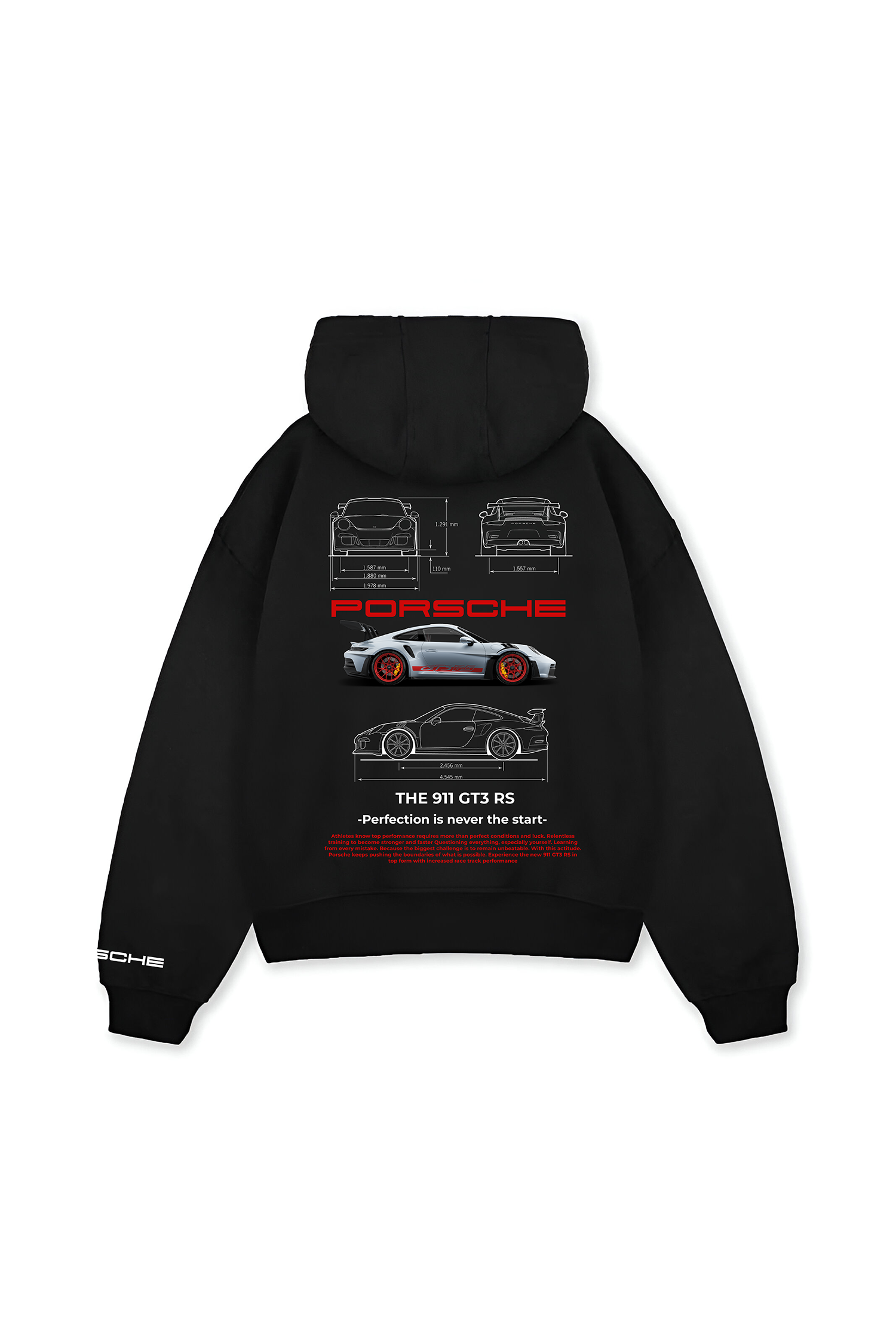 Oversized Porsche Hoodie