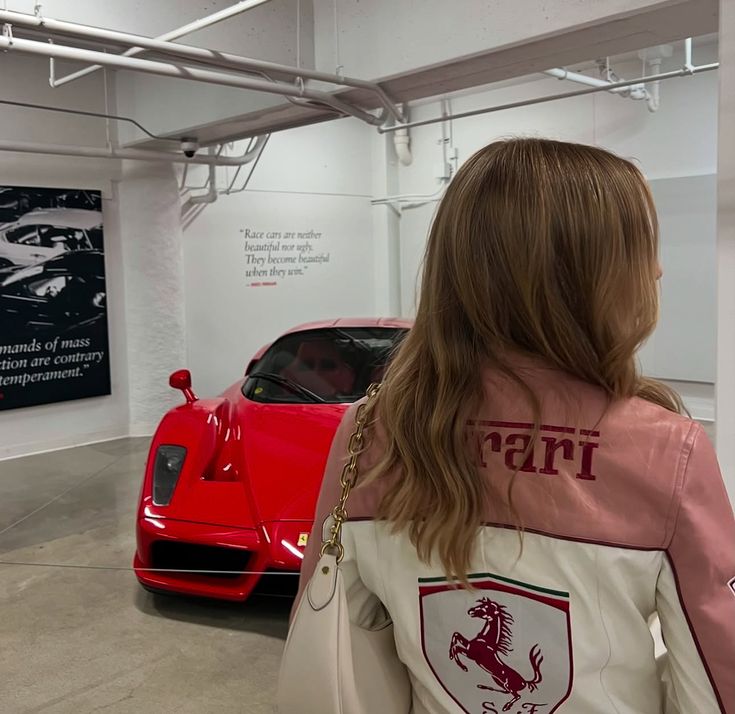 Pink Ferrari Leather Jacket – SLIKDRIP® Luxe Edition