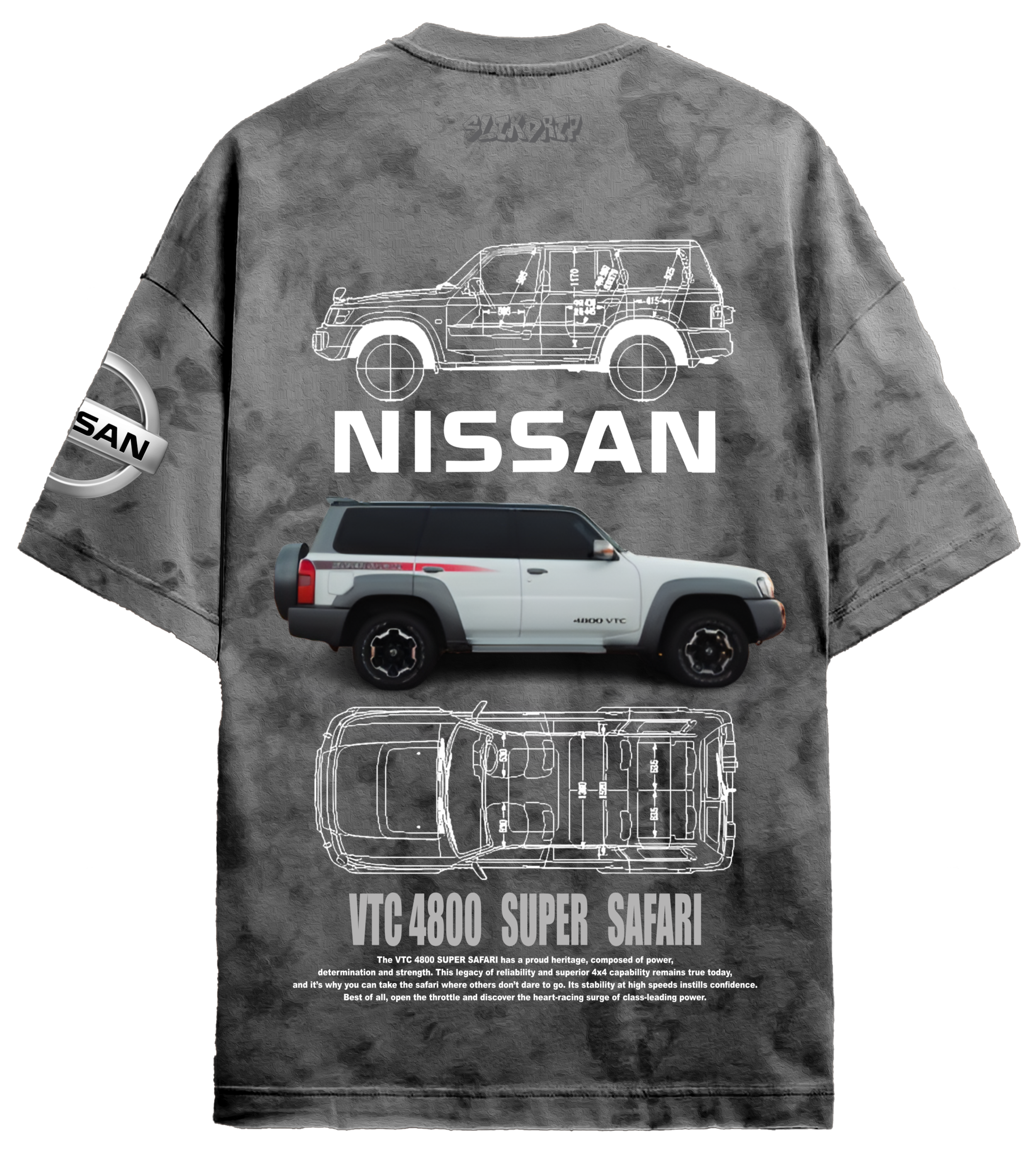 Oversized Nissan Super Safari T-shirt