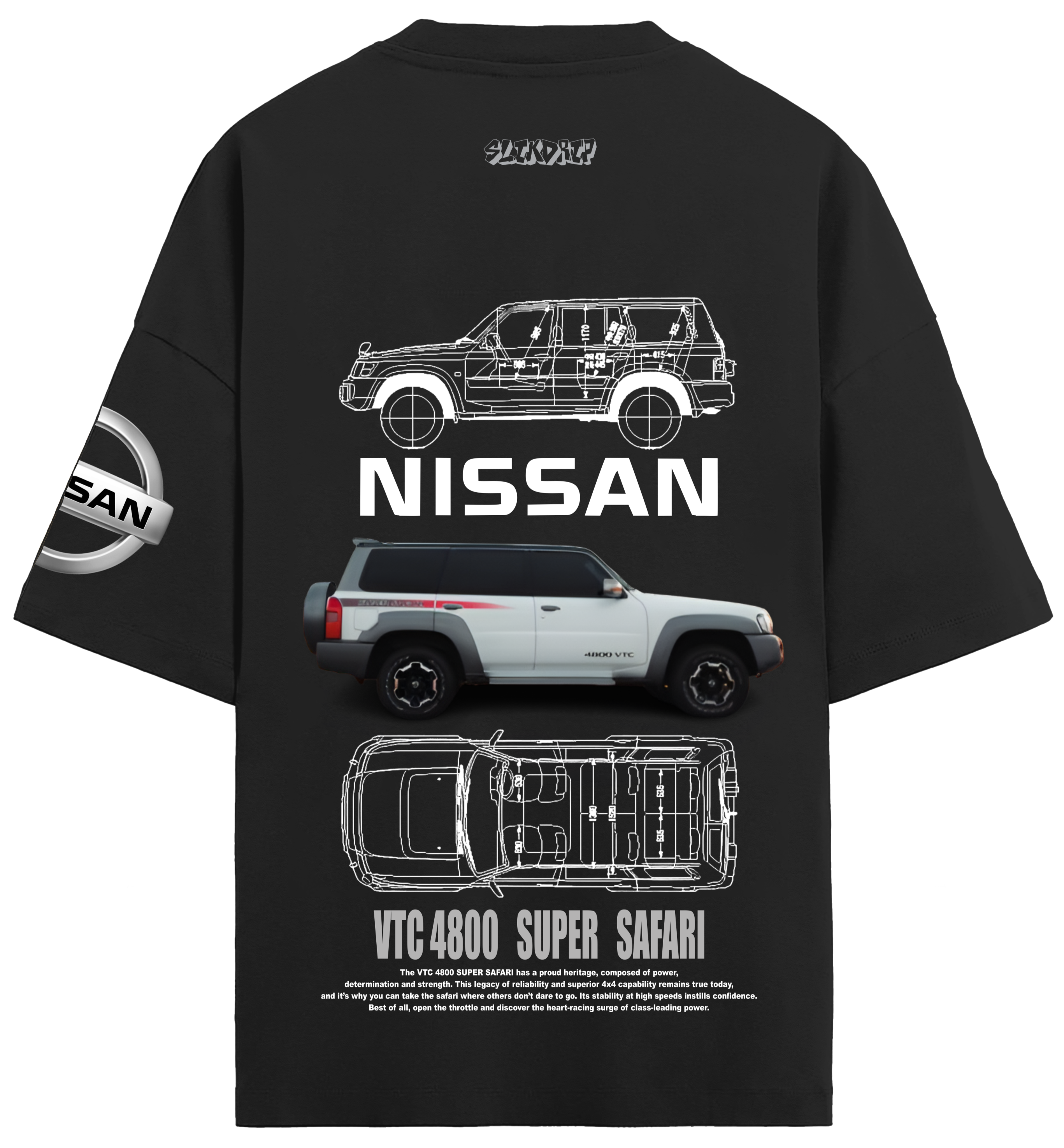 Oversized Nissan Super Safari T-shirt